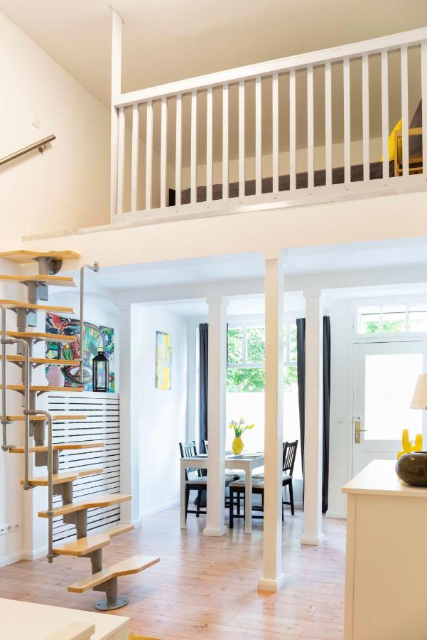 Spacious Loft Style Apartment In Berlin Willmersdorf Exteriér fotografie